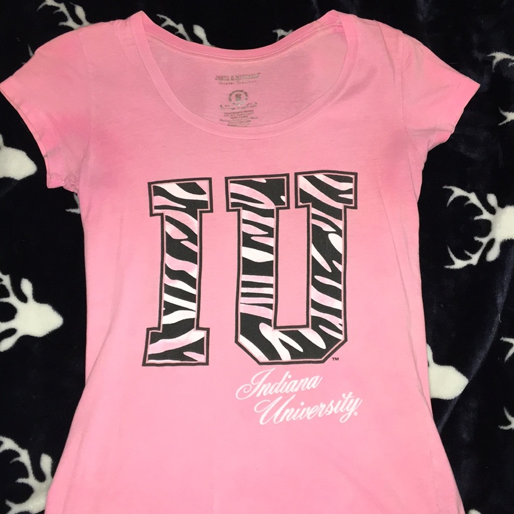 Indiana University Zebra Tee